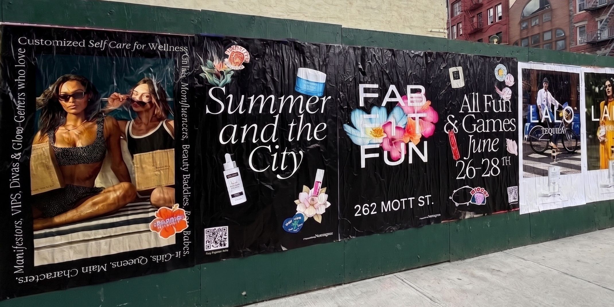 FabFitFun wildposters campaign
